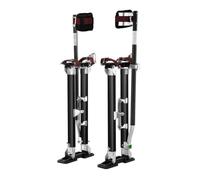 VEVOR Échasses pour cloison sèche réglables 61-101,6 cm Aluminium Charge 103 kg Noir