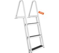 VEVOR Echelle d'appui 3 marches 159kg Echelle d'appui bateau amovible 610x455x1225mm