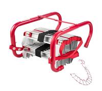 VEVOR Échelle de Corde Secours Incendie Rétractable 4 m 2 Étages Charge 453,6 kg