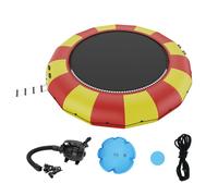 VEVOR Échelle de trampoline aquatique gonflable, imperméable, résistant à l'abrasion, durable Trampoline aquatique 5,18 m Grande surface de saut, plate-forme de saut-Parc aquatique Trampoline de pisci