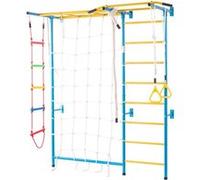 VEVOR Échelle Murale suédoise Pour Tout-Petits 7 en 1 en Acier au Carbone Capacité 99,8kg Multicolore