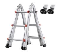 VEVOR Échelle télescopique à cadre en A en aluminium 2880 mm 149,7 kg extérieur