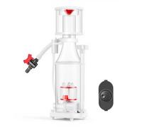 VEVOR Écumeur de Protéines 200-400 L Écumeur pour Aquariums d'eau de Mer, pour Éliminer Déchets Organiques Aquarium Marin et Récifal, avec Pompe à Aiguilles CC, Contrôle Réglable, Silencieux d'air