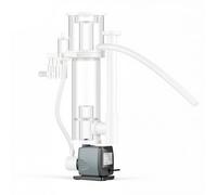 VEVOR Écumoire protéinée pour aquarium d'eau salée de 78 à 18 gallons à suspendre avec pompe CC, écumoire protéinée avec pompe à molette DC, contrôle réglable, pour petits aquariums d'eau salée et