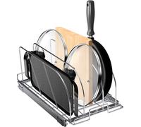 VEVOR Égouttoir réglable Vaisselle Séchoir à vaisselle Porte-ustensiles, 31,8 x 53,3 cm Armoire de cuisine Égouttoir à vaisselle idéal pour le rangement des casseroles, poêles, planches à découper