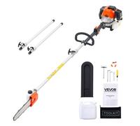 VEVOR Élagueuse Thermique sur Perche sans Fil 2 Temps 43 cc Guide-chaîne 25,4 cm