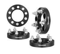 VEVOR Élargisseur de Voie 4 Pièces Épaisseur 25 mm, Entretoises de Roue 5 Boulons, Modèles de Boulons 127 x 114 mm, Alésage Diamètre de 82,5 mm, Adaptateur Compatible avec Jeep et Ford 1984-2013