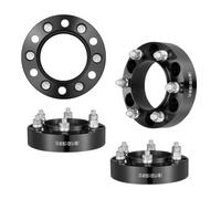 VEVOR Élargisseur de Voie 4PCs Épaisseur 38 mm, Entretoises de Roue 6 Boulons, Modèles de Boulons 152x140 mm, Alésage Diamètre de 106 mm, Filetage M12x1,5, Compatible avec Toyota et Lexus 1996-2022