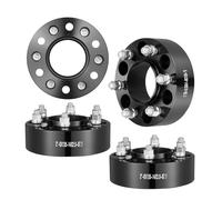 VEVOR Élargisseur de Voie 4PCs Épaisseur 51 mm, Entretoises de Roue 6 Boulons, Modèles de Boulons 152x135 mm, Alésage 87,1 mm, Filetage M14x2, Compatible avec Ford Expedition, F150, Lincoln Navigator