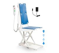 VEVOR Elévateur de bain électrique, 77 à 507 mm, appareils pour soulever les vieux du sol, supporte jusqu'à 140,6 kg, inclinaison à 45 ° pour inclinaison confortable, pour personnes âgées, patients