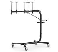 VEVOR Élévateur de Toit Rigide Hardtop Capacité de 90,7 kg, Chariot Rangement Toit Voiture Décapotable, Compatible avec Jeep Wranglers 2 et 4 Portes YJ, TJ, JK, JL et 4XE et Ford Bronco 4 Portes