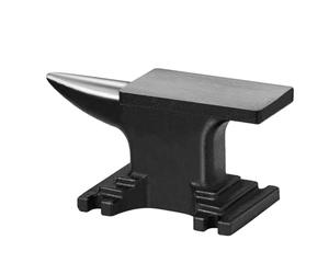 VEVOR Enclume de Forgeron 4 kg à Une Bigorne Enclume en Acier Moulé Robuste Table de Travail 132x68 mm Dureté 50HRC Compacte pour Traitement des Métaux Fabrication des Artisanats Bijoutier Atelier