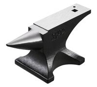 VEVOR Enclume de Forgeron en Acier Moulé 25 kg, Enclume à Corne Simple Ronde, Haute Dureté, Grand Plan de Travail, Base Stable, Outil de Travail du Métal pour Pliage, Façonnage, Torsion, Bijoutiers