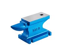 VEVOR Enclume en Métal 25 kg, Enclume bleue, Conception stable, Idéal pour les métallurgistes/les forgerons dans tous les ateliers de métallurgie, idéal pour riveter/aplanir/forger/former du métal