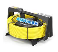 VEVOR Endoscope Caméra Wi-FI Caméra Inspection Canalisation Connexion Wi-FI sans Fil pour Smartphone Tablette, avec Câble 20 m, Étanchéité IP68, Résolution 1920x1080, Éclairage 12 LED, 2026 Améliorée