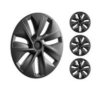 VEVOR Enjoliveurs de Jante de Roue 48,3 cm, Compatible avec Modèle Y 2020-2023, Couvre-jante Entièrement Ajusté avec Bouton-Pression, Ruban de Protection et Trou de Buse de Valve, Protection des Roues