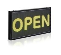 VEVOR Enseigne Lumineuse LED Programmable 67x35 cm, Panneau d’Affichage Numérique Couleur Pleine P5, GIF à Motifs de Texte Personnalisés, Commande Bluetooth, Information Publicitaire Publicité