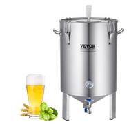 VEVOR - ensemble de bouilloires de brassage domestique en acier inoxydable, 60,6 L, seau de brassage de bière, fermenteur