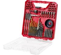 VEVOR Ensemble de Forets et Embouts pour Perceuse Tournevis 70PCs, Coffret de Mèches et Embouts de Tournevis, Kit de Perçage et de Vissage du Bois, du Métal, avec Étui de Transport, Bricolage