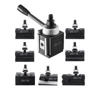 VEVOR Ensemble poteaux d'outil à changement rapide 8 pcs mini-tour 152,4-305 mm