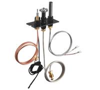 VEVOR Ensemble de veilleuse à gaz, références OE 10002265, 10002264, SRV10002264, kit d'allumage de remplacement pour foyer au gaz naturel et liquéfié, pour Majestic Vermont Castings Temco Dutchwest