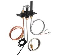 VEVOR Ensemble de veilleuse à gaz, références OE 10002265, 10002264, SRV10002264, kit d'allumage de remplacement pour foyer au gaz naturel et liquéfié, pour Majestic Vermont Castings Temco Dutchwest