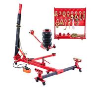 VEVOR Équerre de Tirage de Châssis Force 6T, Banc de Redressage de Carrosserie avec Cric Pneumatique 3T et Pompe à Pied Hydraulique 6000 PSI, Système de Réparation de Châssis, Berline, SUV, Pick-up