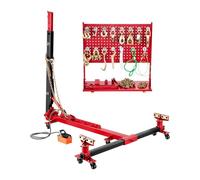 VEVOR Équerre de Tirage de Châssis Force 6T, Banc de Redressage de Carrosserie avec Pompe à Pied Hydraulique 6000 PSI et Tige Pivotante, Système de Réparation de Châssis pour Berline, SUV, Pick-up