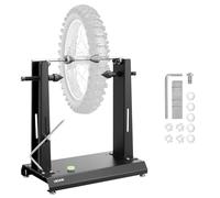 VEVOR Équilibreuse de Roue de Moto Manuelle Charge 40 kg, Dispositif d'Équilibrage des Pneus avec Support de Centrage, Diamètre de Roue Compatible 88,9 cm, pour la Plupart des Motos Vélos, Atelier