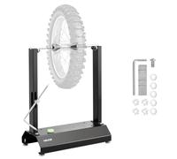 VEVOR Équilibreuse de Roue de Moto Manuelle, Dispositif d'Équilibrage des Pneus Capacité de 40 kg, Diamètre de Roue 81,3 cm, avec Support de Centrage, pour la Plupart des Motos Vélos, Atelier