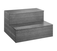 VEVOR Escalier de spa à 2 marches, marchepied de piscine hors sol/gonflable robuste, 635 mm de large, capacité de charge de 272,16 kg, marche extérieure, pour porche, patio, terrasse, camping-car
