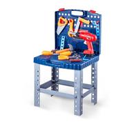 VEVOR Établi à Outils Enfants, 56 Pièces, Jouet Enfant de Bricolage avec Perceuse Électrique Réaliste, Cadeau pour Apprentissage, Anniversaire, Vacances, Tout-Petits, Garçons, Filles 3 Ans et Plus