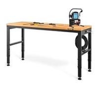 VEVOR Établi Garage Atelier Table de Travail Hauteur Réglable 135 x 46 x 97 cm