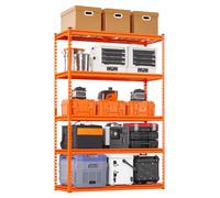 VEVOR Étagère de Rangement Garage Robuste Réglable 5 Niveaux Capacité 1134 kg