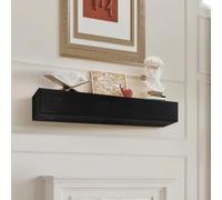 VEVOR Étagère Flottante Murale de Cheminée, 122 x 20,3 x 12,7 cm, Manteau de Cheminée Flottant en Bois Naturel, Capacité de Charge 22,7 kg, Fabriqué à la Main, pour Décoration Murale, Couleur Espresso