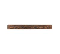 VEVOR Étagère Flottante Murale de Cheminée, 213,3x20,3x15,24 cm, Manteau de Cheminée Flottant en Bois Naturel, Capacité de Charge 22,7 kg, Fabriqué à la Main, pour Décoration Murale, Marron Naturel