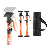 VEVOR Étai de Soutien Télescopique 48-75 cm Poteau de Support Réglable Lot de 2, Tige Dégagement Rapide, en Acier, Charge 100 kg, Étai pour Plafond, Installation d'Armoires, Levage de Cloisons Sèches