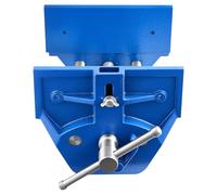 VEVOR Étau à Bois de Menuiserie, Largeur de Mâchoire 228,6 mm, Étau d'Établi en Fonte Robuste Dégagement Rapide, Ouverture Maximale Mâchoire 259 mm, Butée avant Réglable, pour Travail du Bois Perçage