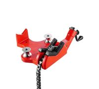 VEVOR Étau à Chaîne d'Établi à Vis de Tuyaux 12,7-203,2 mm avec Chaîne Robuste 880 mm, Base en Fonte, Serrage de Qualité Industrielle, pour Plomberie, Réparations Automobiles, Travail des Métaux
