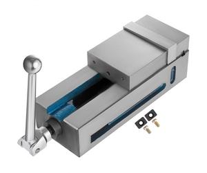VEVOR Étau de Perçage de Fraisage, Ouverture 120 mm Précision Étau de Serrage 19 KN d'établi Hauteur 100 mm Serre-Joint Établi Accessoire Principal pour Fraiseuse de Précision et Machine NC/CNC