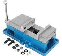VEVOR Étau de Perçage de Fraisage, Ouverture 125 mm Précision Étau de Serrage 24 KN d'établi Hauteur 110 mm Serre-Joint Établi Accessoire Principal pour Fraiseuse de Précision et Machine NC/CNC