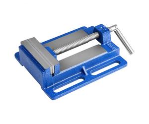 VEVOR Étau de Perceuse à Colonne, Largeur de Mâchoire 101,6 mm, Étau d'Établi de Perçage Portable en Fonte Robuste, avec Base Fendue, pour Travail du Bois, Perçage du Métal, Fraiseuses, Bricolage