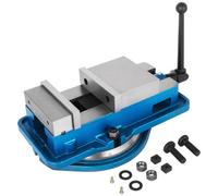 VEVOR Étau de Table 80 mm Étau de Précision d'Établi Fraisage Meulage Largeur de Mâchoire 80 mm Mâchoire de Serrage Durcie avec 4 Vis Outil Serrage Perçage pour Meuleuse Perceuse Fraiseuse
