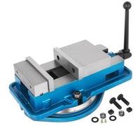 Etau d'Etabli 12,7cm Force De Serrage 24KN Max Pivot De Base 360º Poignée Réglable