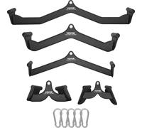 VEVOR Barre de tirage Musculation Unisex-Adult, Noir, 550 kg