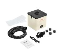 VEVOR Extracteur de Fumée de Soudage 100 W Extracteur de Fumées de Soudure Filtre à 3 Couches Débit d'air 240 m³/h Absorbeur de Fumée à Souder Compact pour Soudure Gravure Bricolage Salon de Beauté