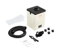 VEVOR Extracteur de Fumée de Soudage 150 W Extracteur de Fumées de Soudure Filtre à 3 Couches Débit d'Air 332 m³/h Absorbeur de Fumée à Souder Compact pour Soudure Gravure Bricolage Salon de Beauté