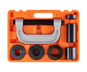 VEVOR Extracteur de Joint à Rotule 21PCS Arrache Rotules en Acier avec Adaptateurs Multi-Tailles Kit de Démontage et Montage Joints à Rotules Joint en U Goupille d'Ancrage de Frein Véhicules 2WD 4WD