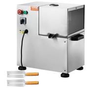 VEVOR Extracteur de Jus de Canne à Sucre Électrique 800W 300kg/h avec 4 Rouleaux