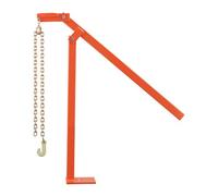 VEVOR Extracteur de Poteau de Clôture 780,8 mm, Extracteur de Pieux en T Acier Robuste, avec Chaîne de Levage 1092,2 mm, Outil d'Extraction pour Poteaux de Clôture Ronds, Poteaux de Signalisation